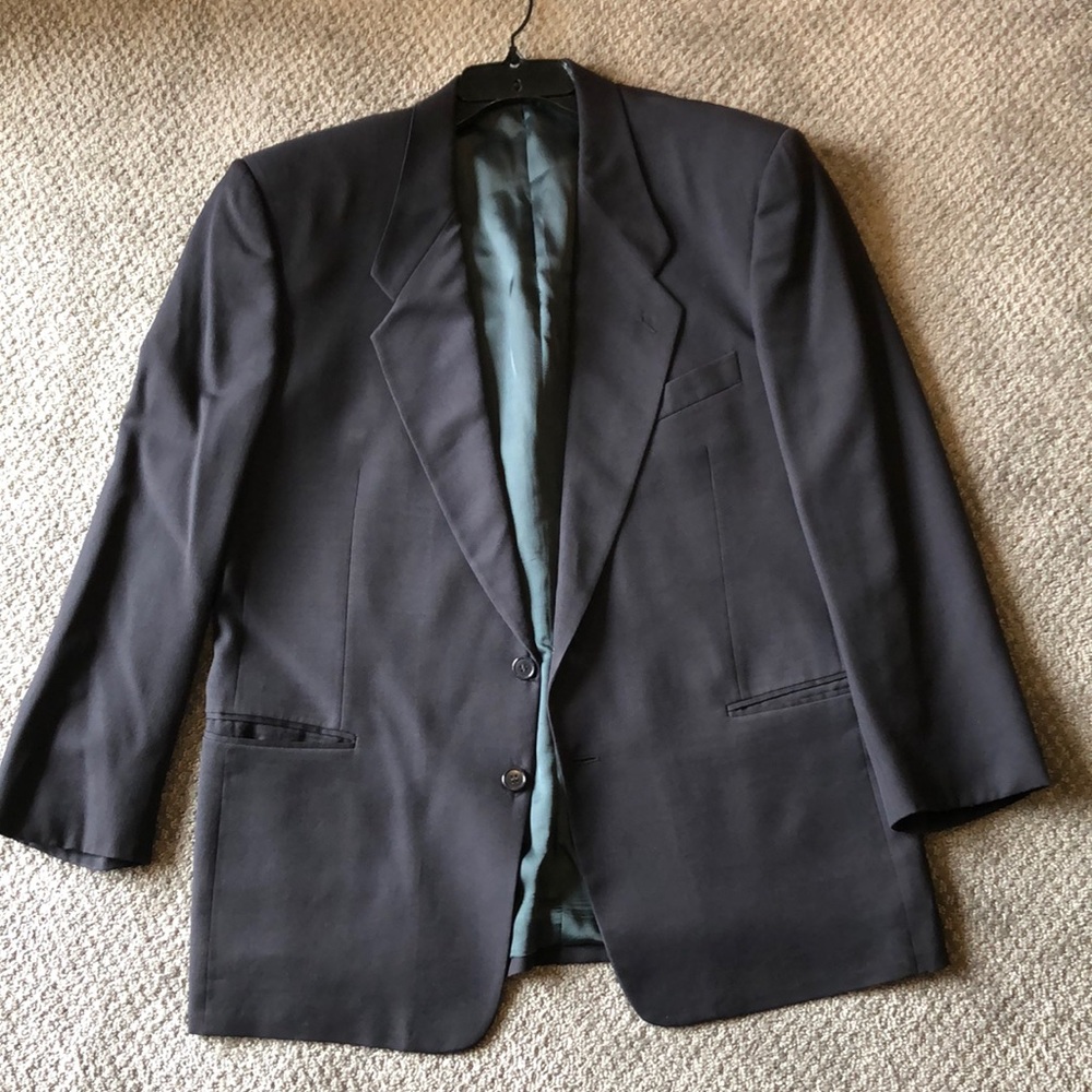 Navy sport coat